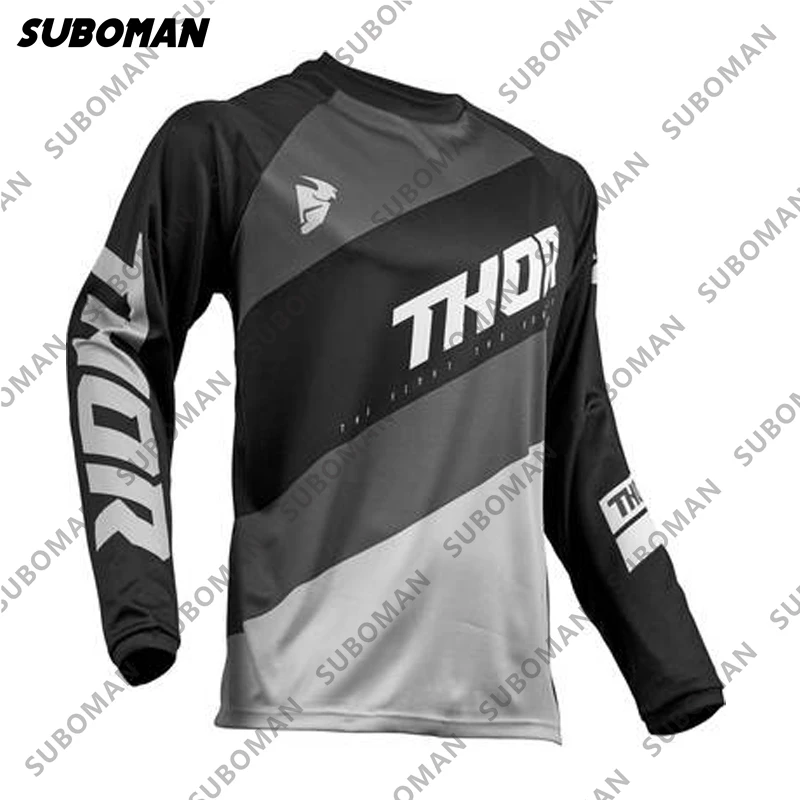

Thor Pro Team Cycling Jersey 2021 Men Summer bmx poc Jersey Racing Sport MTB DH mx cross-country Jersey Breathable Cycling Shirt