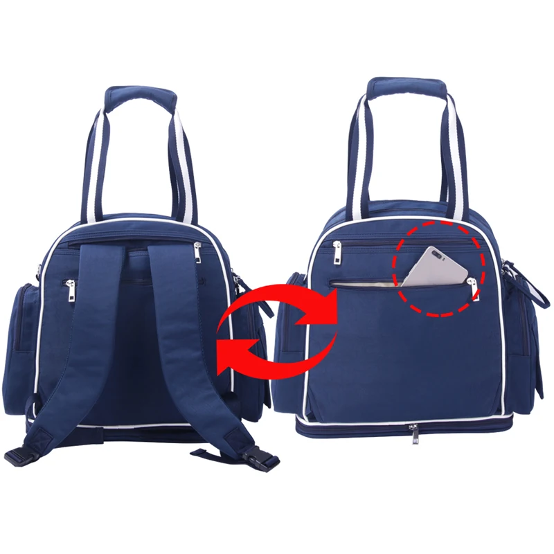 Сумка для подгузников дорожный рюкзак мамы Большая вместительная Детская сумка