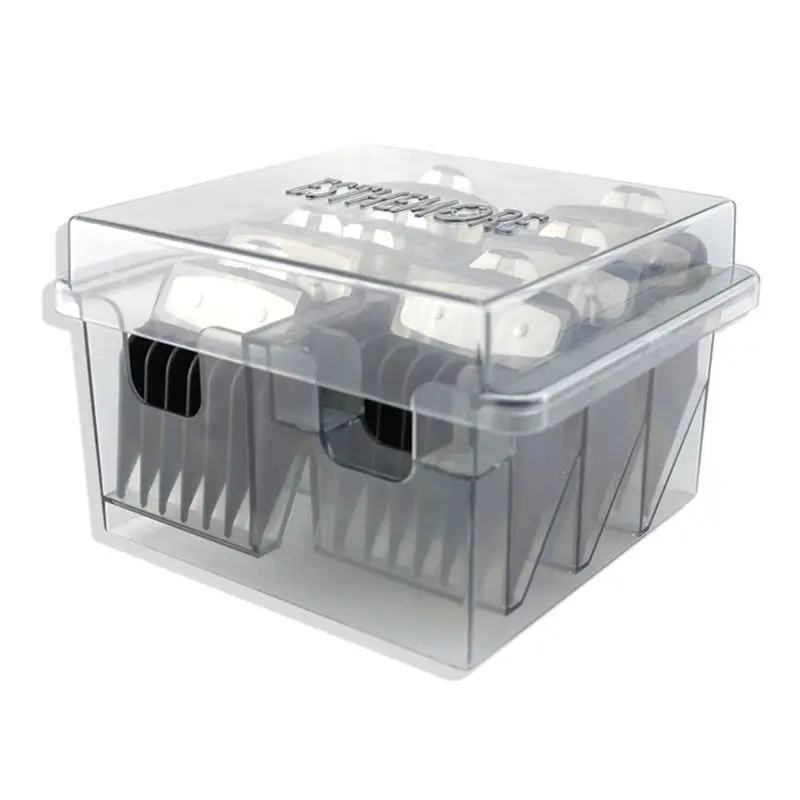 

Guide Limit Comb Storage Box Hair Clipper Rack Organizer Case Salon Barber Tool l29k