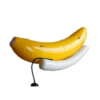 inflatable water seesaw inflatable banana boat for water fun sport