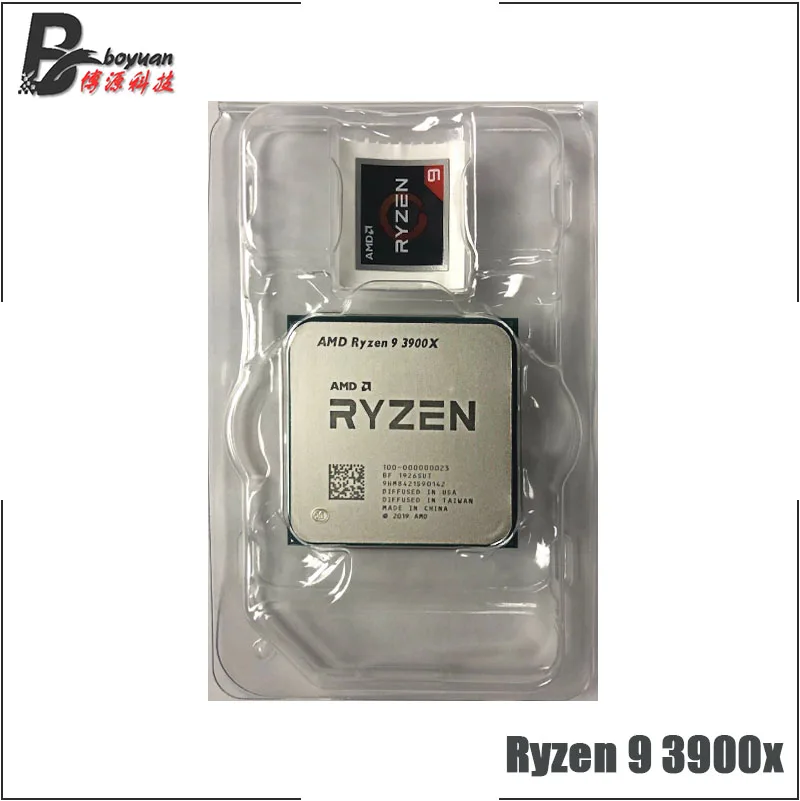 Процессор AMD Ryzen 9 3900X R9 3 8 ГГц двенадцатиядерный 24 поточный процессор 7NM L3 = 64M 100