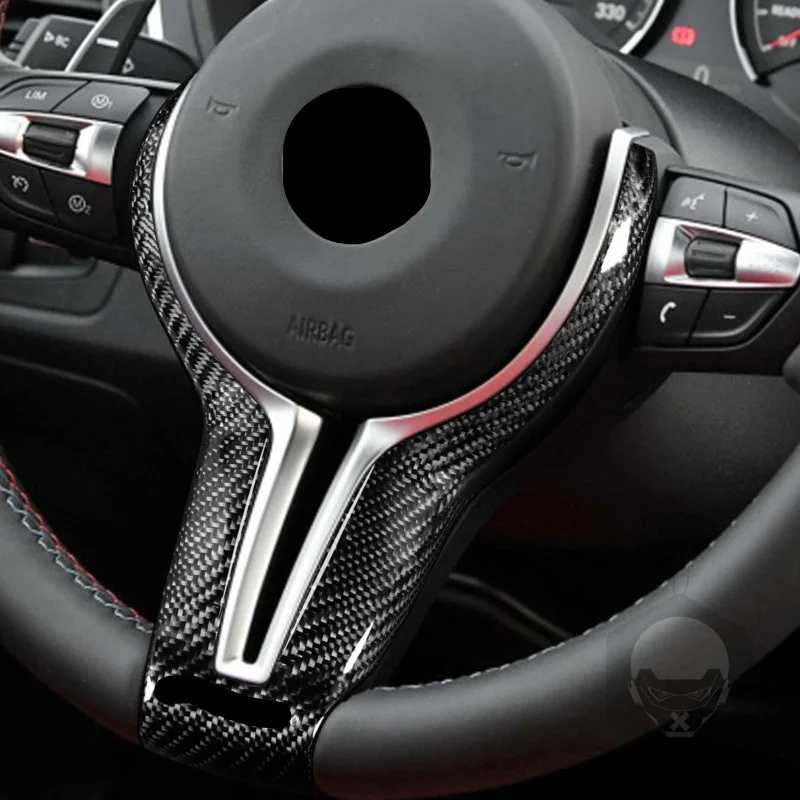 

Fit For BMW M Series Carbon Fiber Steering Wheel Thong Replacement Car Modification