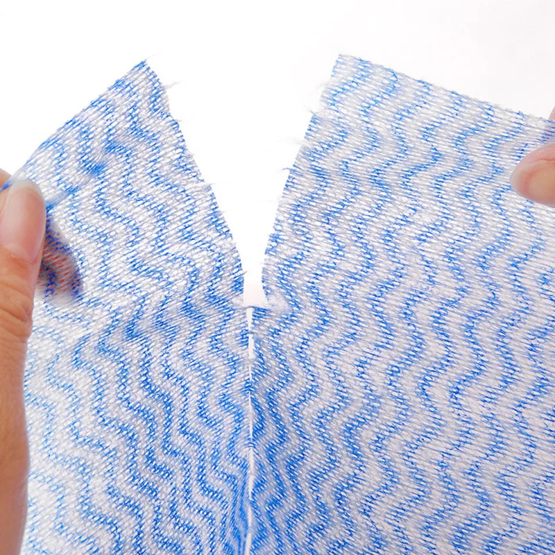 

Disposable Cleaning Towels Kitchen Dishes Cloths Non Woven Wipe Washing-free Reusable 1roll JAN88