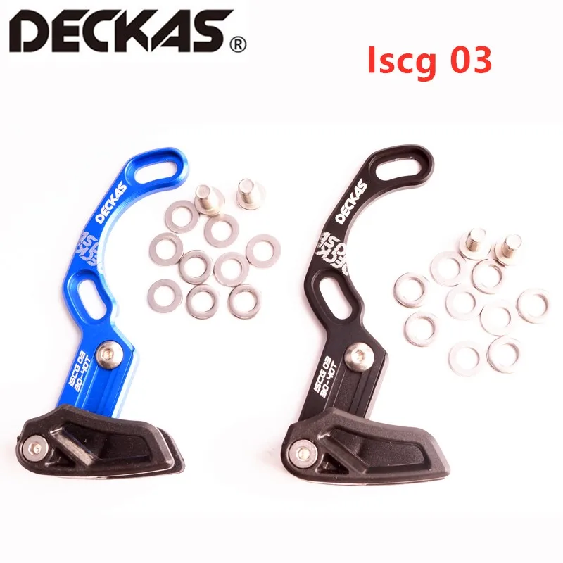 DECKAS borsa Catena Della Bici di guida MTB Bicicletta catena 1X Sistema ISCG 03 05 BB mount CNC Singola | Спорт и развлечения