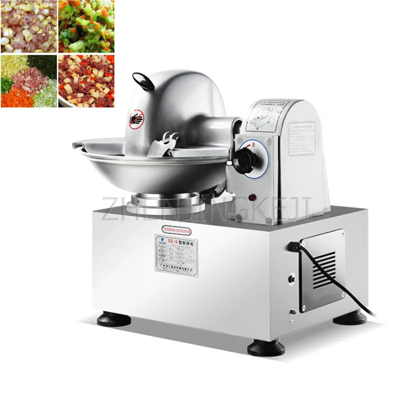 

Промышленная машина для измельчения мяса из нержавеющей стали, 220 В