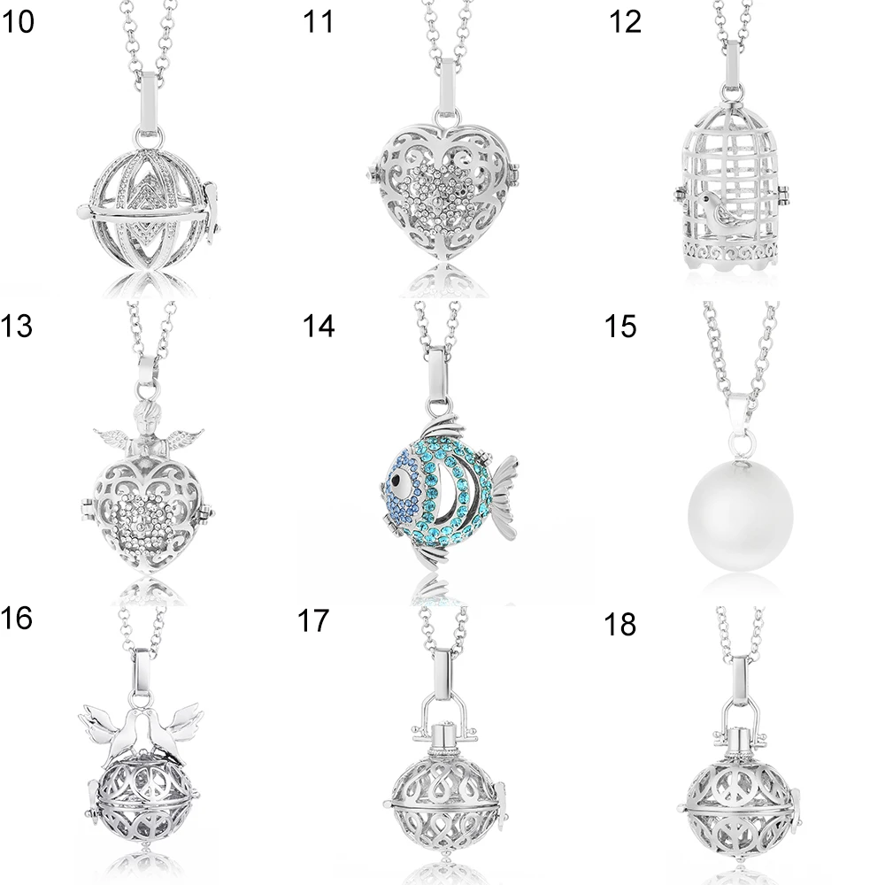 Различные стили оптовая продажа разноцветный кулон 20 5 мм ожерелье с ангелом