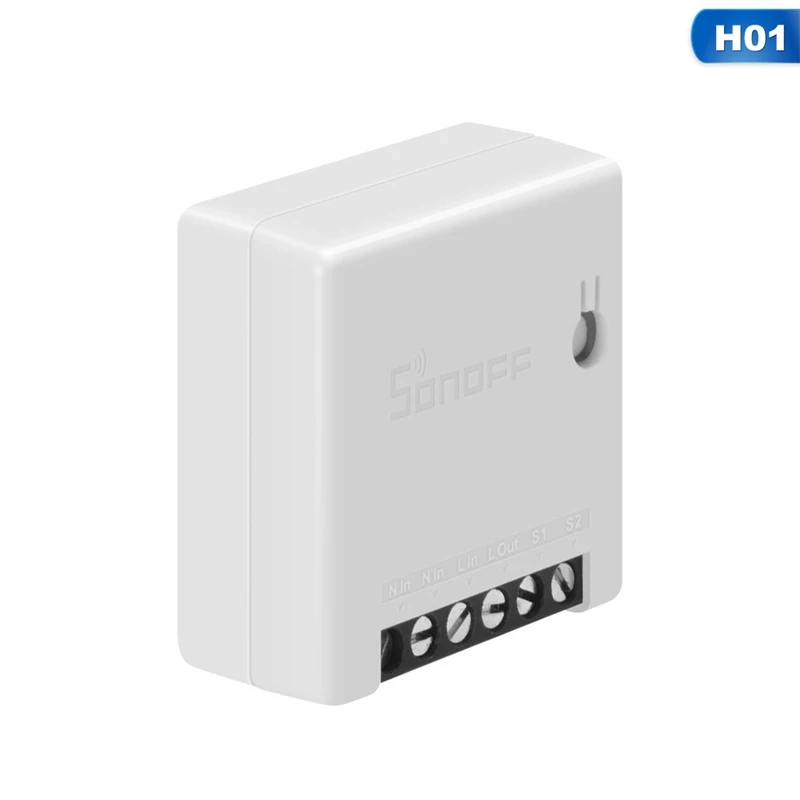 

Sonoff MINI DIY Smart Switch Wifi Dual Controller Timer Via e-Welink APP Remote Control Switches sonoff dual r3 sensor