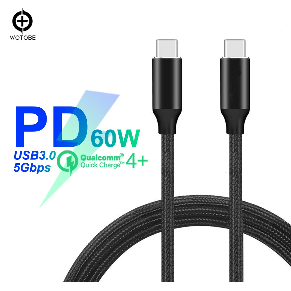 USB-C Мощность адаптер 29 W/30 W 61W 87 Вт PD Зарядное устройство USB3.0 5 Гбит/с кабелем для MacBook Pro/Air iPhone/iPad Pro(стандартные USB-C кабель