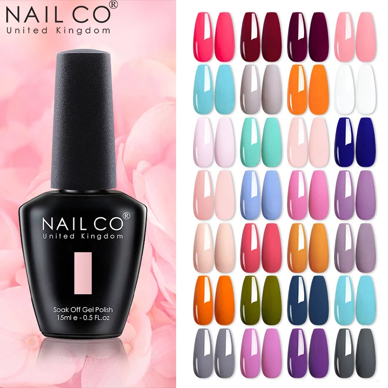 Гель-лак NAILCO для ногтей 15 мл | Красота и здоровье