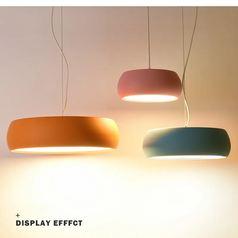 Скандинавский чердак Macaroons разноцветная люстра для спальни лаконичный