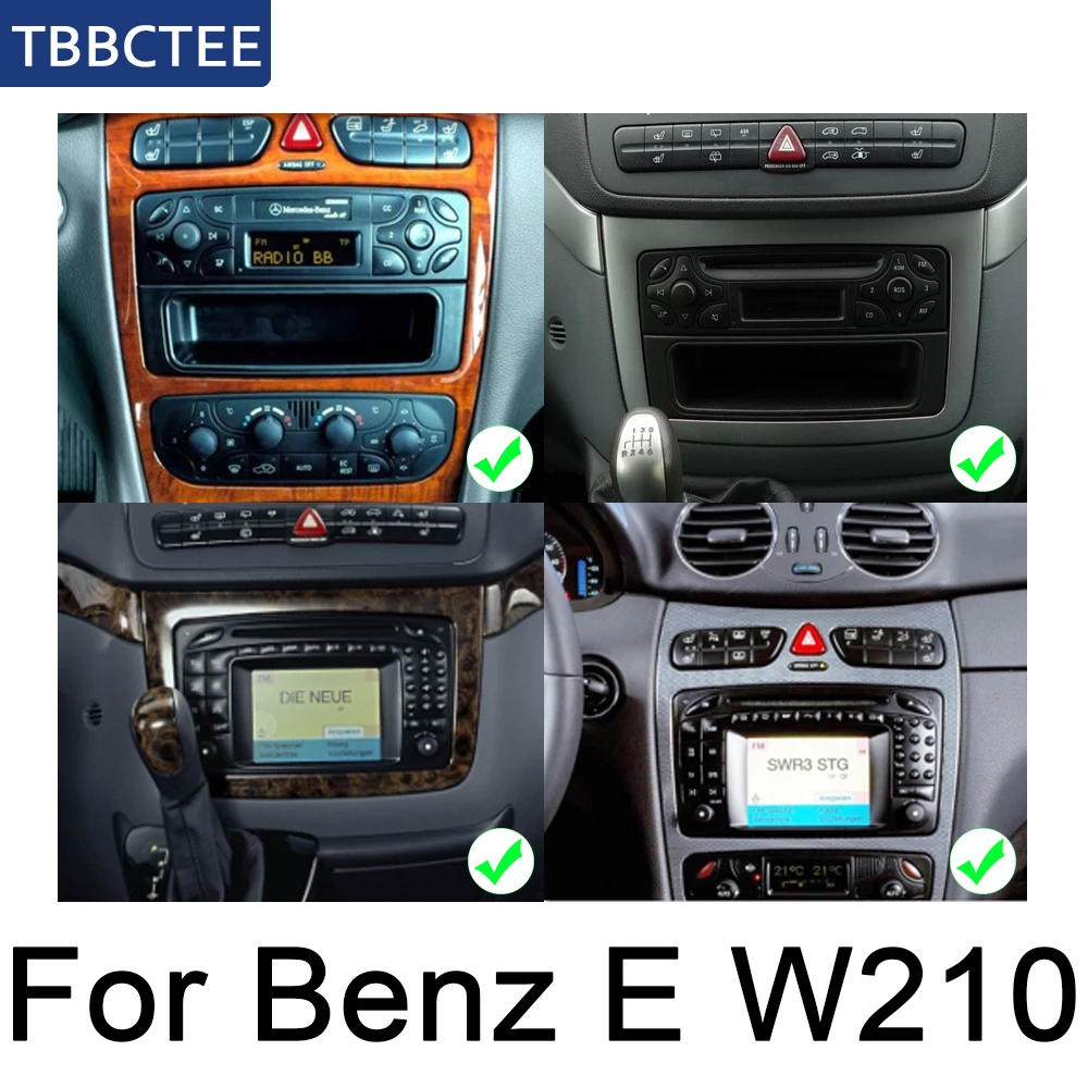 Автомобильный мультимедийный плеер для Mercedes Benz E W210 1998 ~ 2002 NTG GPS Android автомобильное