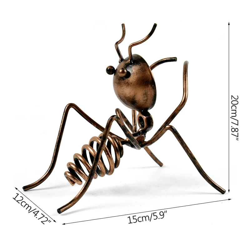 

Metal Ant Shape Wine Rack Creative 3D Stereo Black Ants Wrought Iron Decorative Wine Storage Holders Home Kitchen Whiskey Shelf