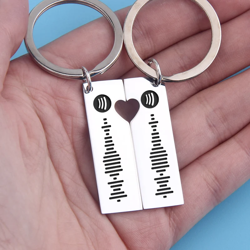 Брелок для ключей с гравировкой 2 шт. |