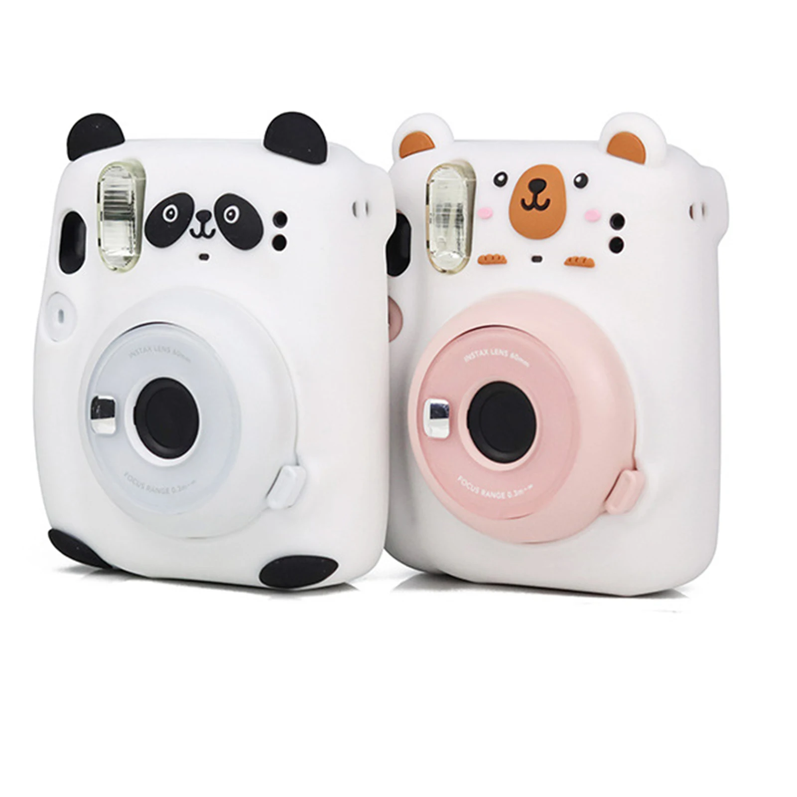 Защитный чехол для камеры силиконовый с защитой от падения из ПВХ милые