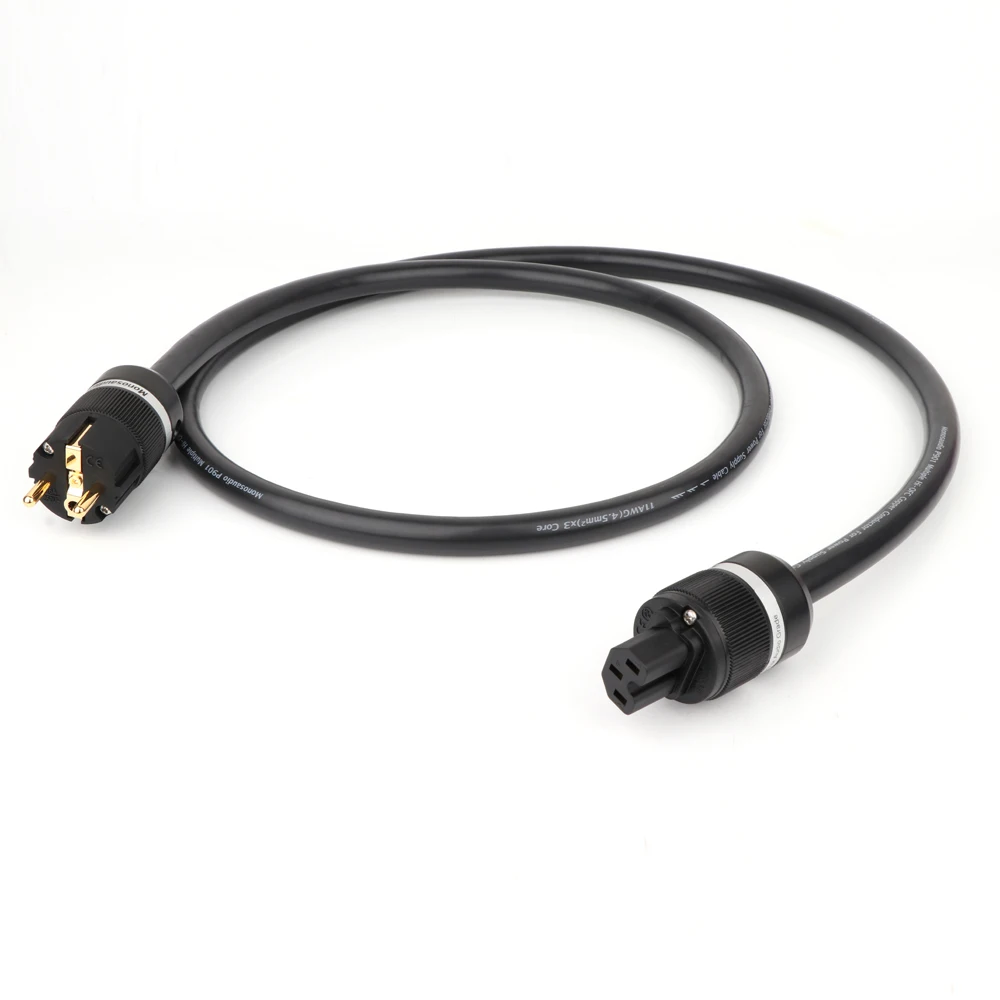 Monosaudio P901 многократный Hi OFC медный проводник Европейский кабель питания ЕС Версия