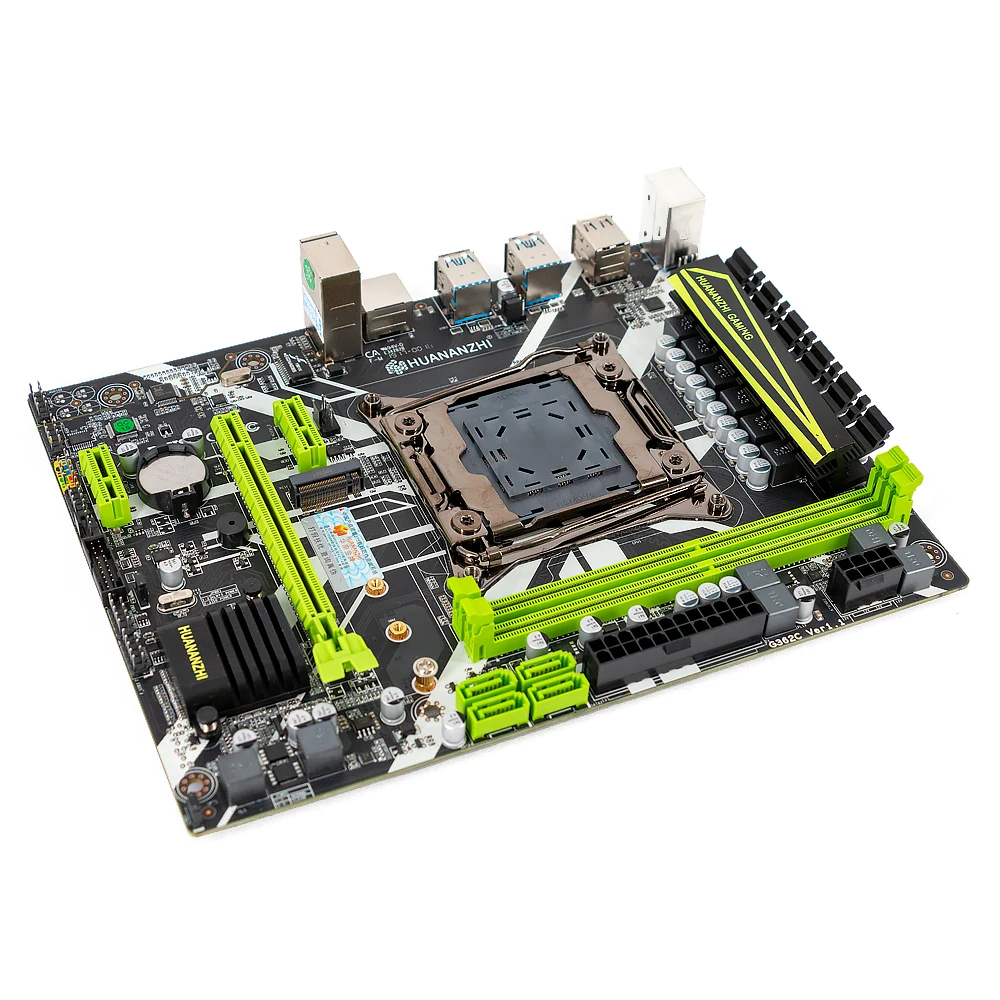 

Motherboard HUANAN ZHI X99-8M GAMING Intel X99 LGA 2011-3 All Series DDR4 ECC 1866/2133/2400/2666MHz 32GB M.2 NVME USB3.0 ATX