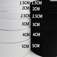 arts crafts diy apparel sewing fabric black white elastic bands rubber strap elastic belt elastic 30mlot