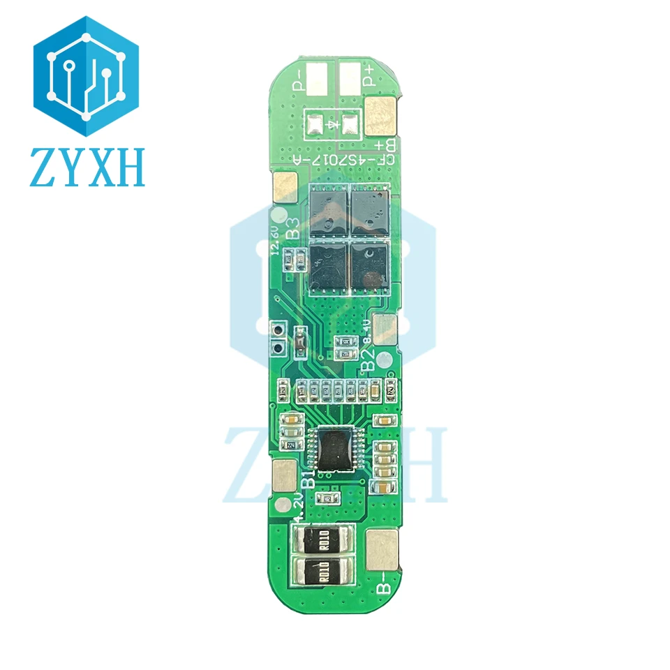 BMS 4S 12A 16 8 V литий-ионный аккумулятор 18650 зарядная плата защита от короткого