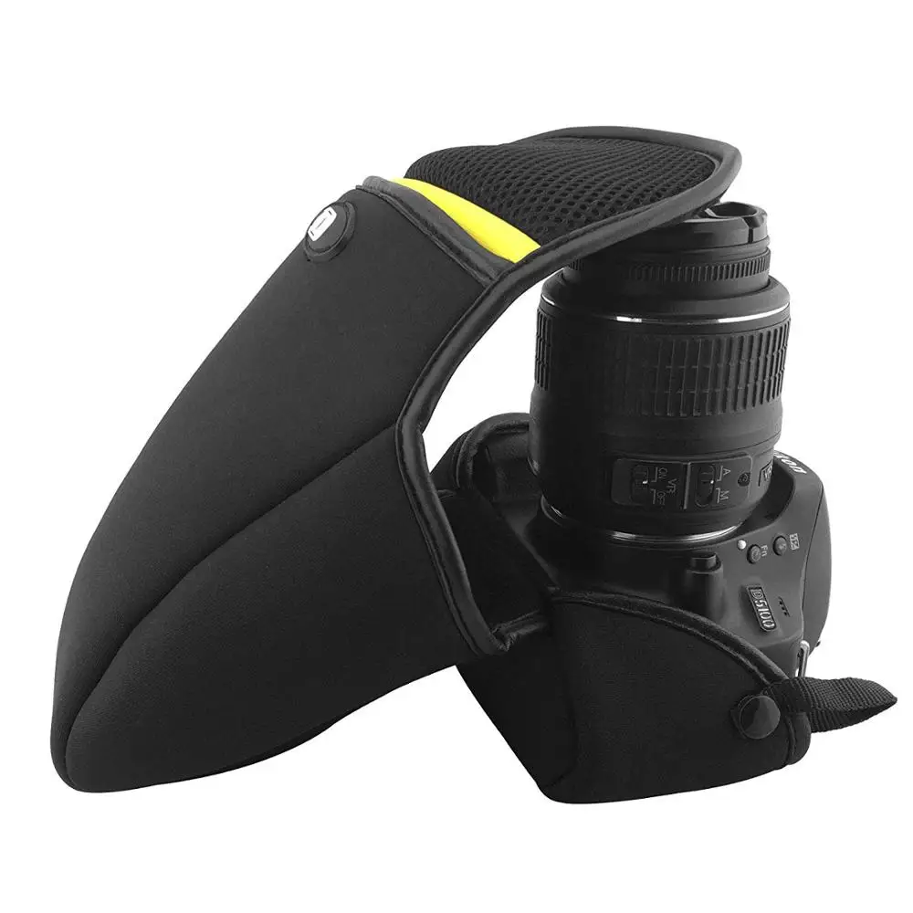 Фото Сумка для камеры DSLR, внутренний чехол, защитный чехол для Nikon D3500 D3400 D3300 D3200 D5600 D5500 D5300 D3100 D3000 с объективом 18-55 мм №4