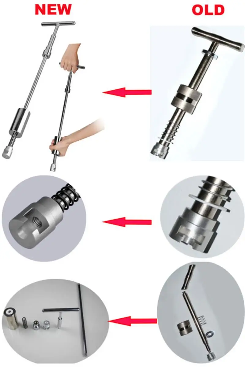 

GLCC Sliding Hammer PDR Tool Repair Dents Kit Metal Puller Tools Set For Car Body Dent Remove Auto Surface Remove Dents