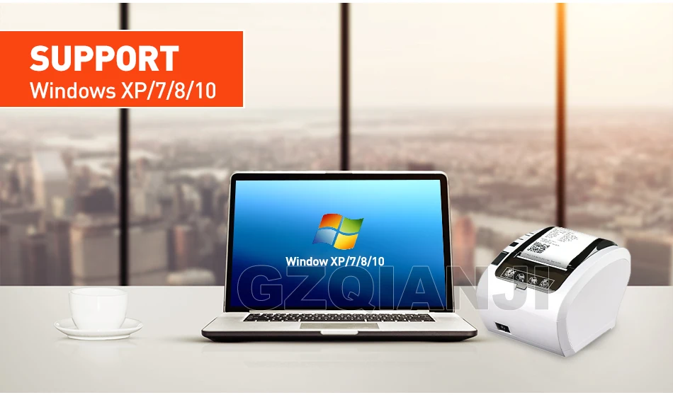 GZ8002 80 мм Термопринтер автоматический резак ресторан кухня POS принтер USB+ Серийный+ Ethernet Wifi Bluetooth принтер