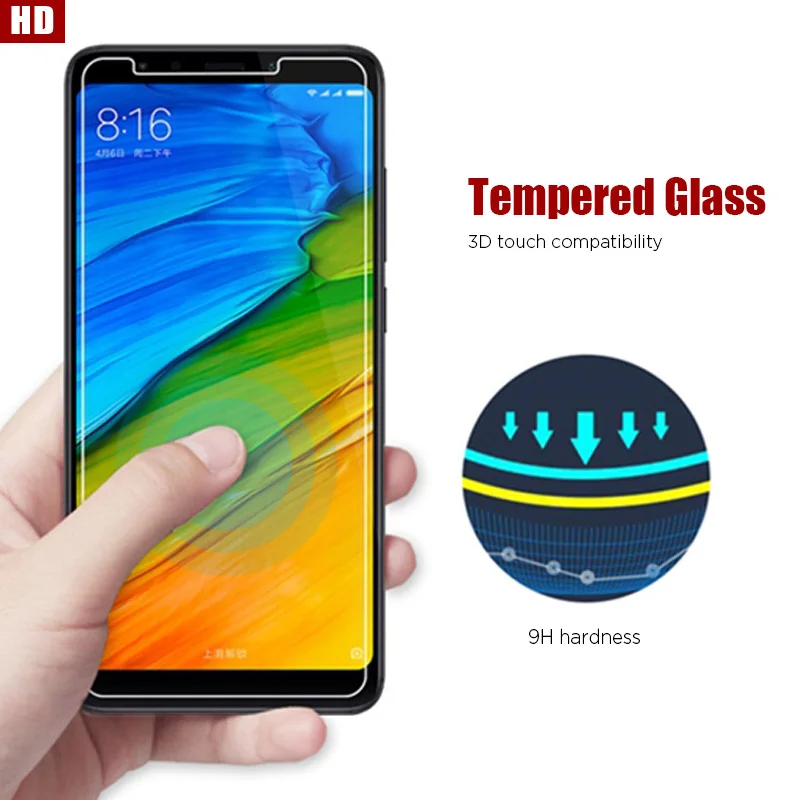 Защитное стекло на Redmi 10X 5G 7 7A S2 Go Защитная пленка для экрана Xiaomi 9 Prime 9A 9C 8 8A Pro