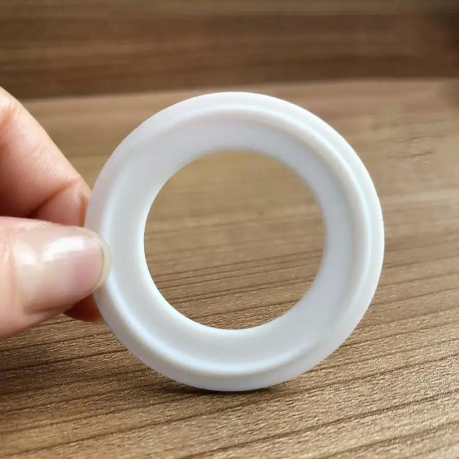 

Fit 25mm 1" Pipe OD 1.5" Tri Clamp Sanitary PTFE Sealing Gasket Strip Homebrew For Diopter Ferule Fitting