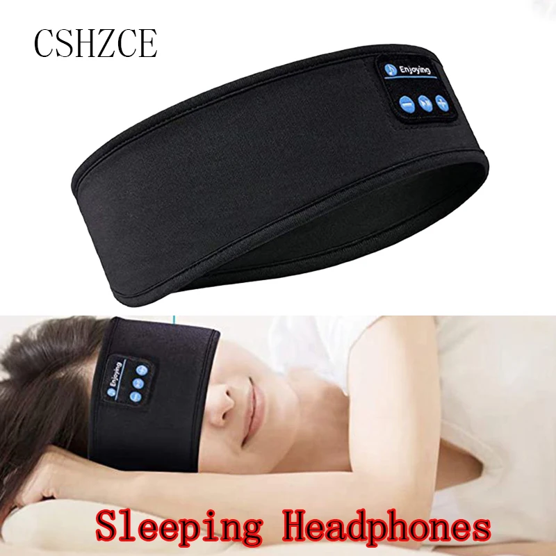 

Bluetooth Sleeping Headphones Sports Headband Thin Soft Elastic Comfortable Wireless Music Headset Sleep Mask For Eyes Sleeping