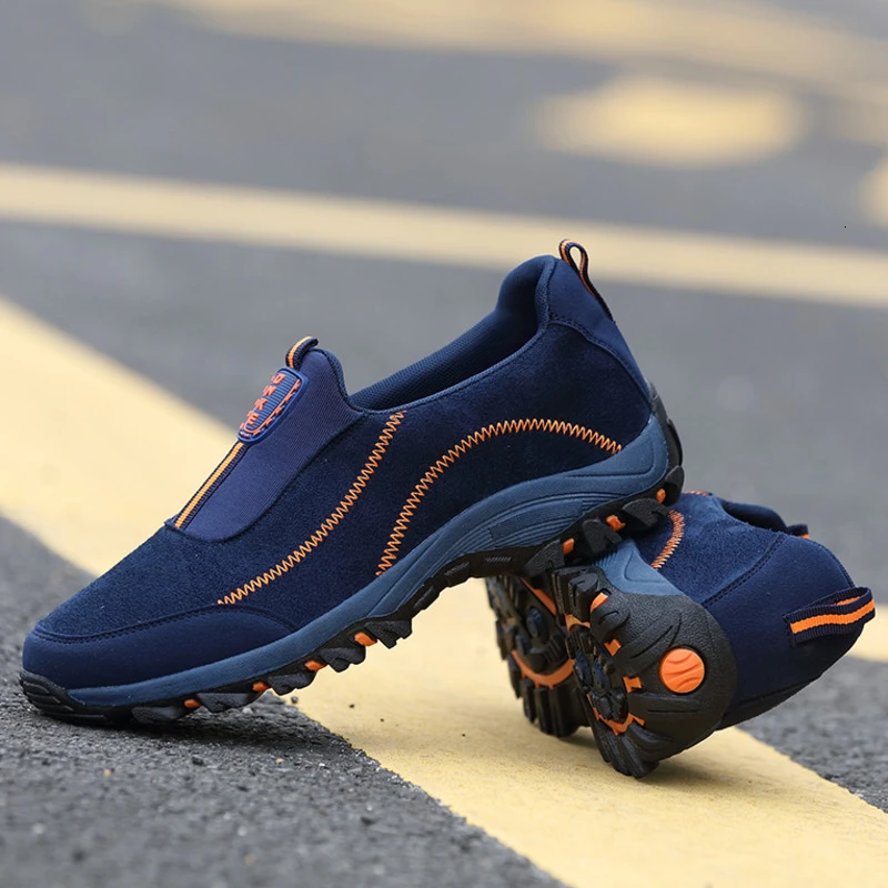 Теплые мужские кроссовки зимняя хлопковая обувь женская спортивная на меху