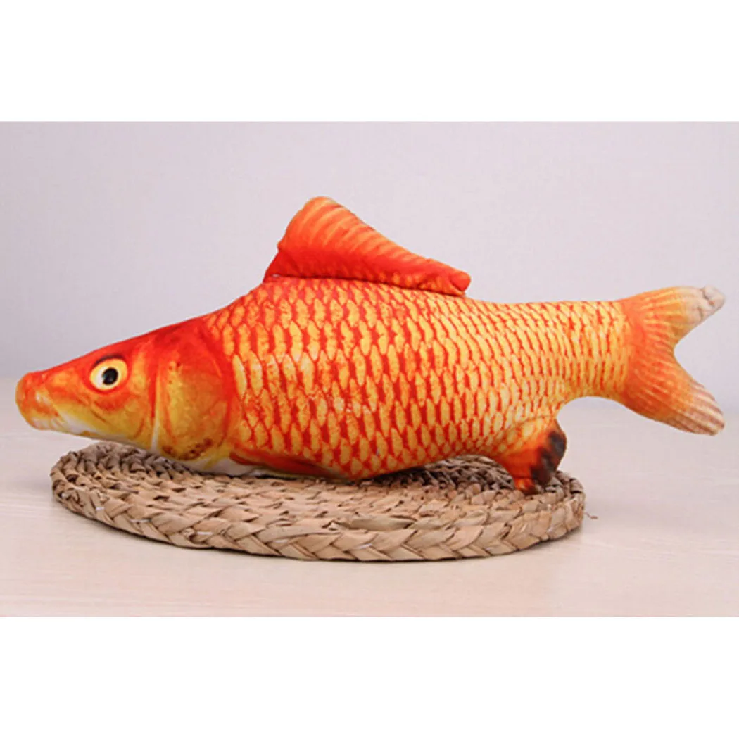 2 шт. рыба кошка игрушка креативная Реалистичная плюшевая в виде кошачьей мяты