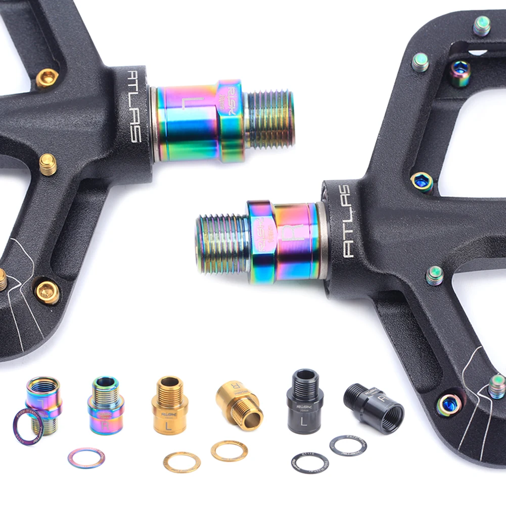 

1Pair Bike Pedal Biking Entertainment Extenders Spacer Outdoor Cycle for MTB Mountain Road Bike Cycling Accessories