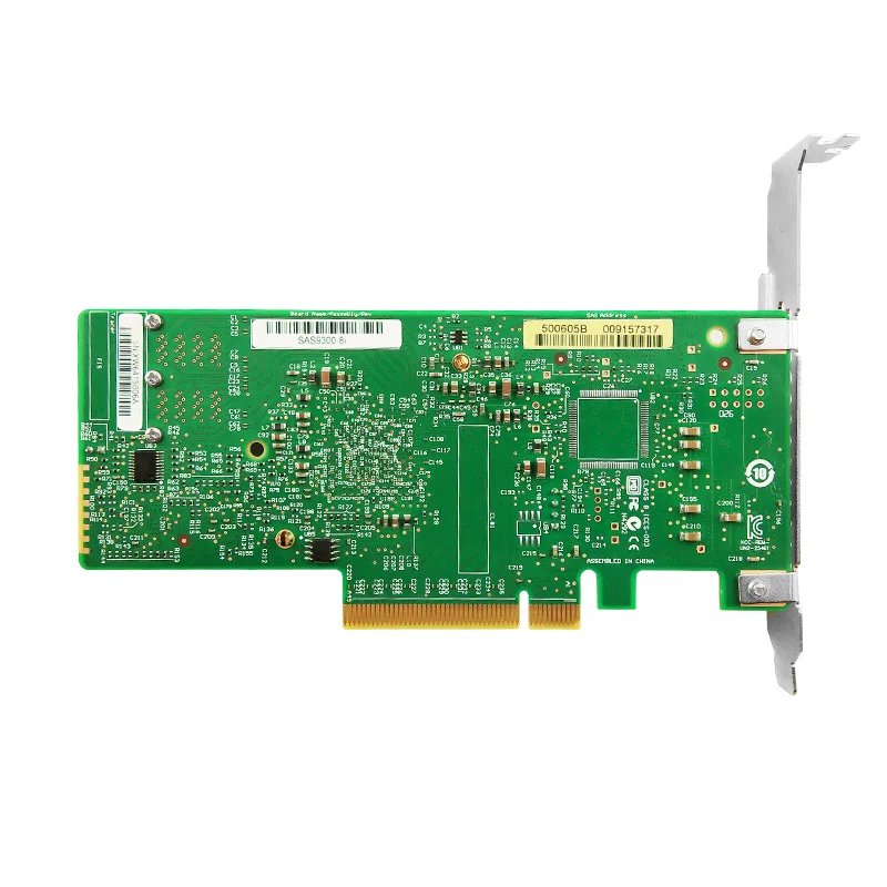 Avago LSI SAS 9300-8i LSI00344 8 портов сетевой адаптер SFF8643 и надписью «HBA» PCI-E3.0 x8 контроллер карты