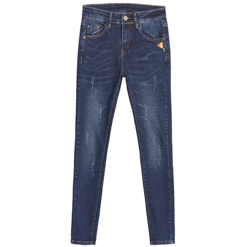 Джинсы женские с высокой талией 2020 весна осень новый досуг узкие брюки длинные