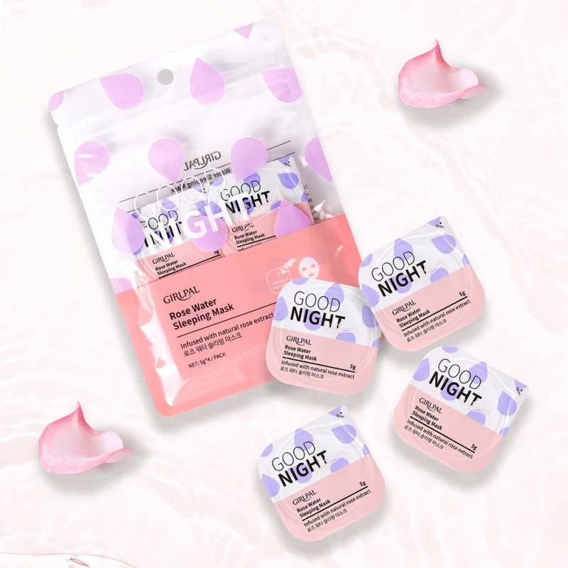 

4 шт., увлажняющая отбеливающая маска для лица