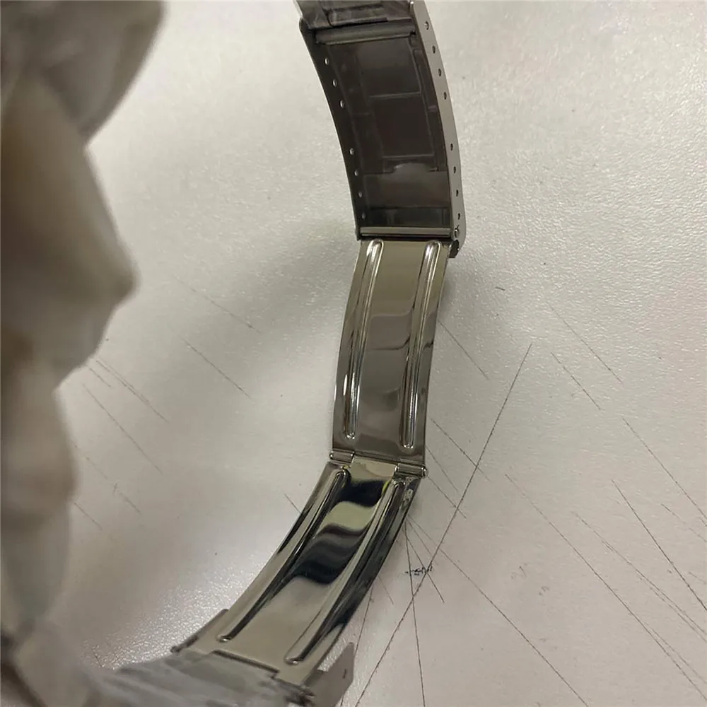 20mm Stainless Steel Watch Strap Belt Bracelet for Vintage Watch Case Unisex Parts