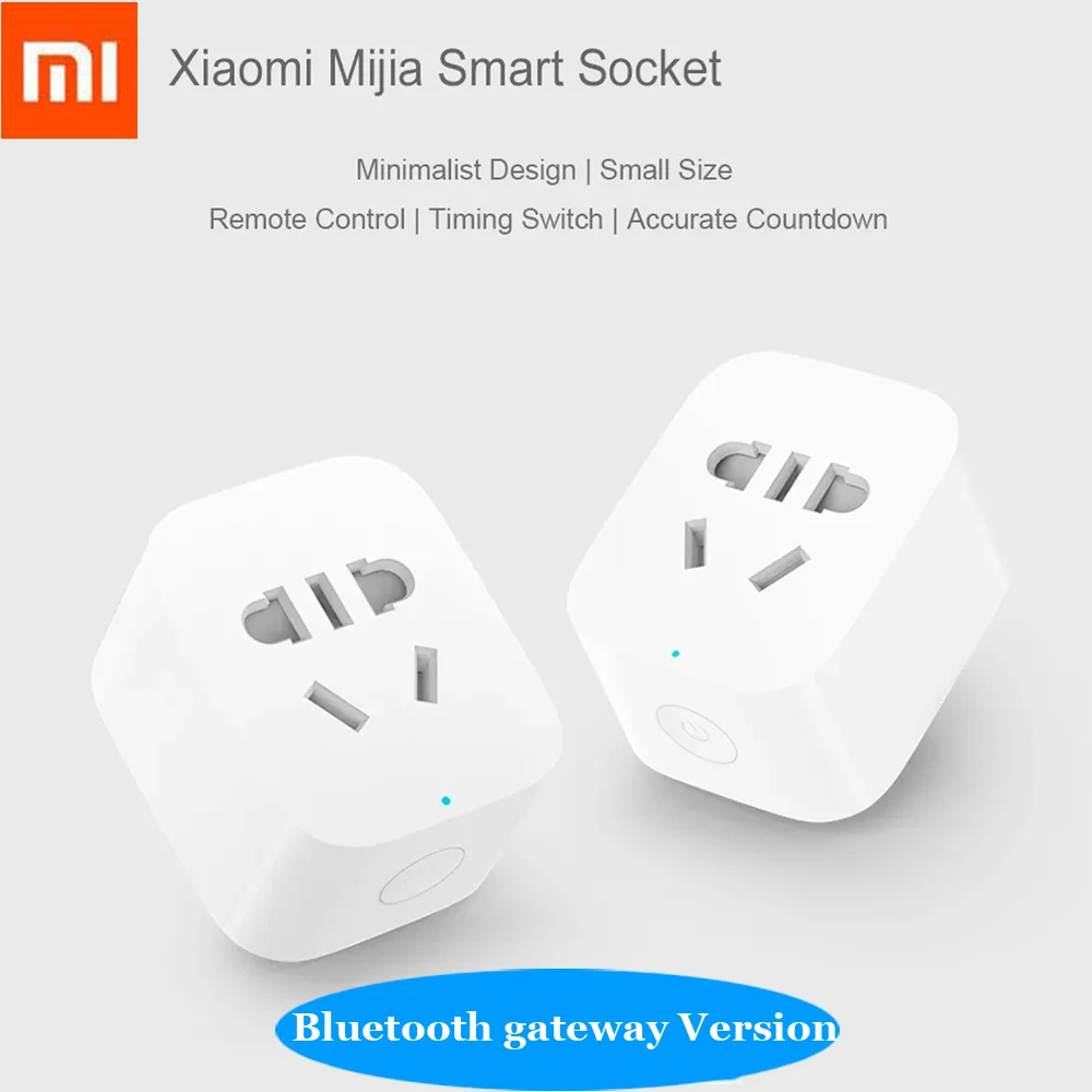 Розетка Xiaomi Smart Home беспроводной адаптер с поддержкой bluetooth и дистанционным