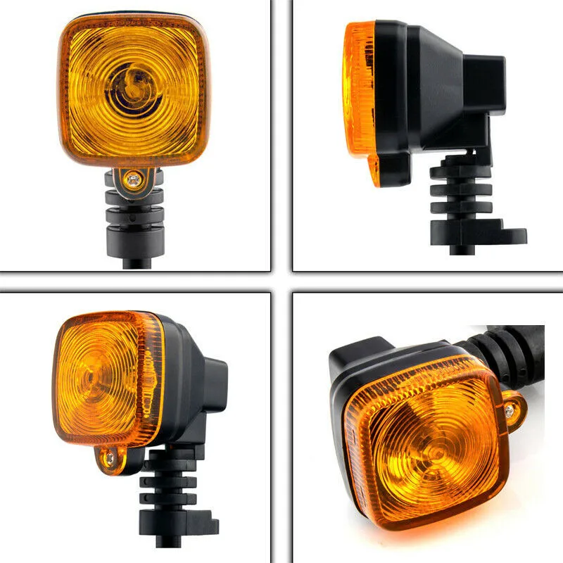 

12V Turn Signal Lights 2PCS/KIT Amber Indicators Motorcycle Replacement