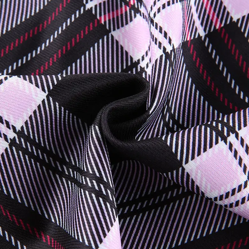 

Street fashion mini Sexy pink plaid skirts Casual cute harajuku girls short skirt Y2k style summer High waist bodycon skirt