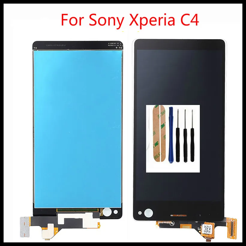 Гарантия качества lcd дисплей + сенсорный экран для Sony Xperia C4 E5303 E5306 E5333 E5343 E5353 ЖК с