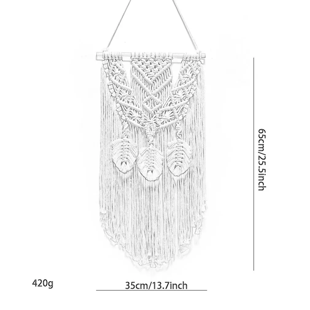 

Bohemian Style Large Macrame Tapestry Macrame Wall Hanging Farmhouse Decor Room Decoration Tapestry Wall Decorations