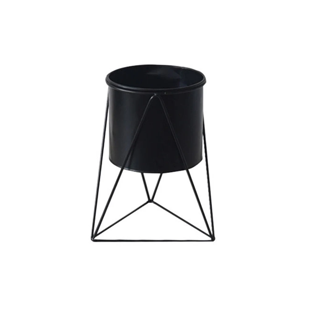 Домашний DIY Железный современный стабильный садовый цветочный горшок в