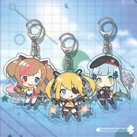 girls frontline keychain aestethic 6cm mold resin free shipping anime jewelry aesthetic decoration accesories cute accessories
