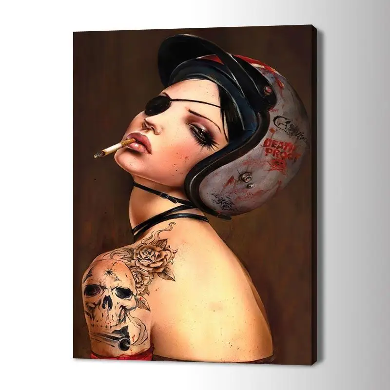

Brian M Viveros Art Poster Canvas Painting Abstract Art Poster Print Oil Painting Bedroom Hotel Wall Art Painting Pictures