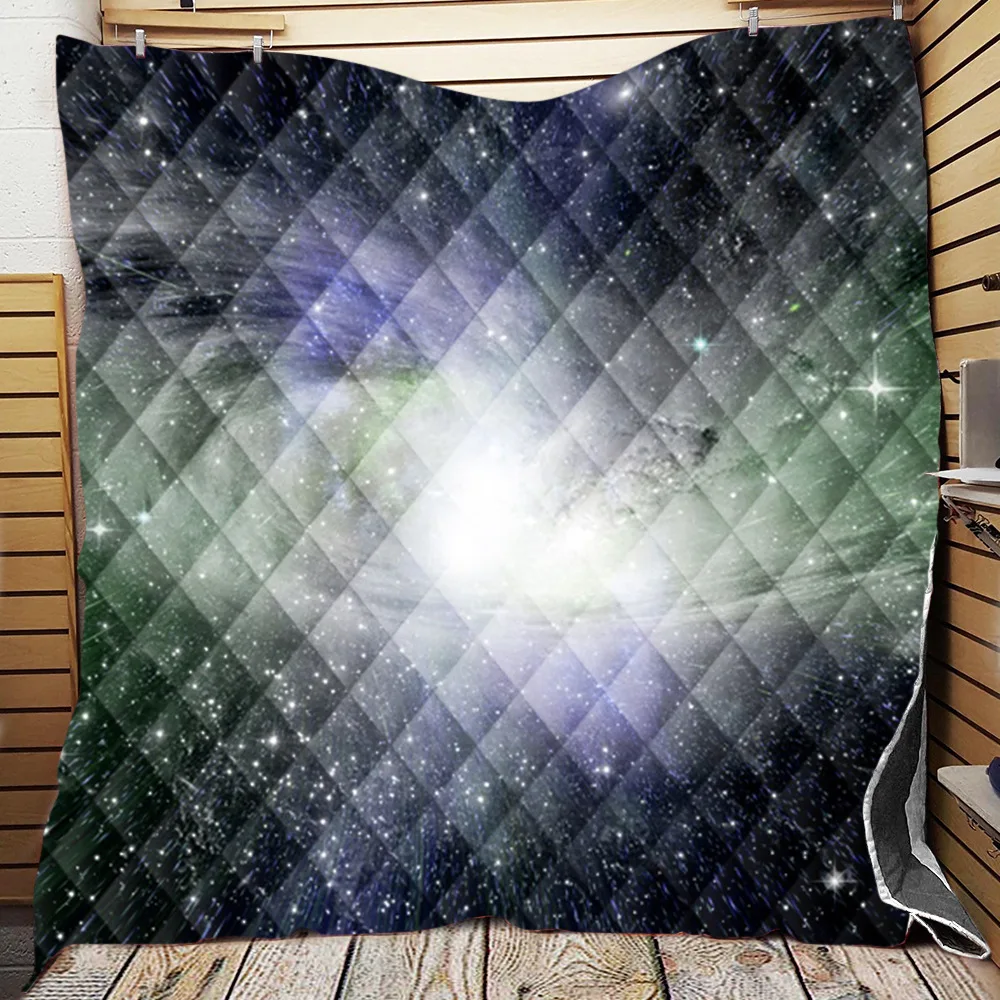 Стеганое одеяло со звездным небом симпатичное модное летнее крутое стеганое для