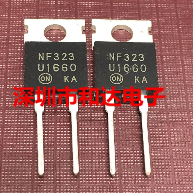 10 шт. MUR1660CT U1660 TO-220 600 В 16 А |