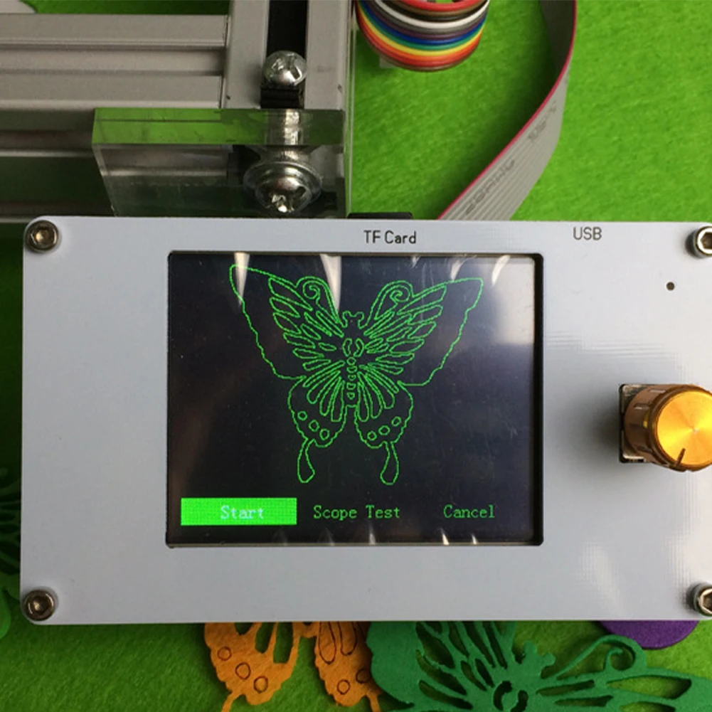 

Durable Offline Controller Aluminium Carving Machine Accessories Repair Easy Install Layered Practical Support TF Card Home DIY