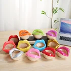 Пепельница керамическая для украшения дома, пикантная креативная пепельница с большими губами, модный рот, аксессуары для сигарет, подарок для парня