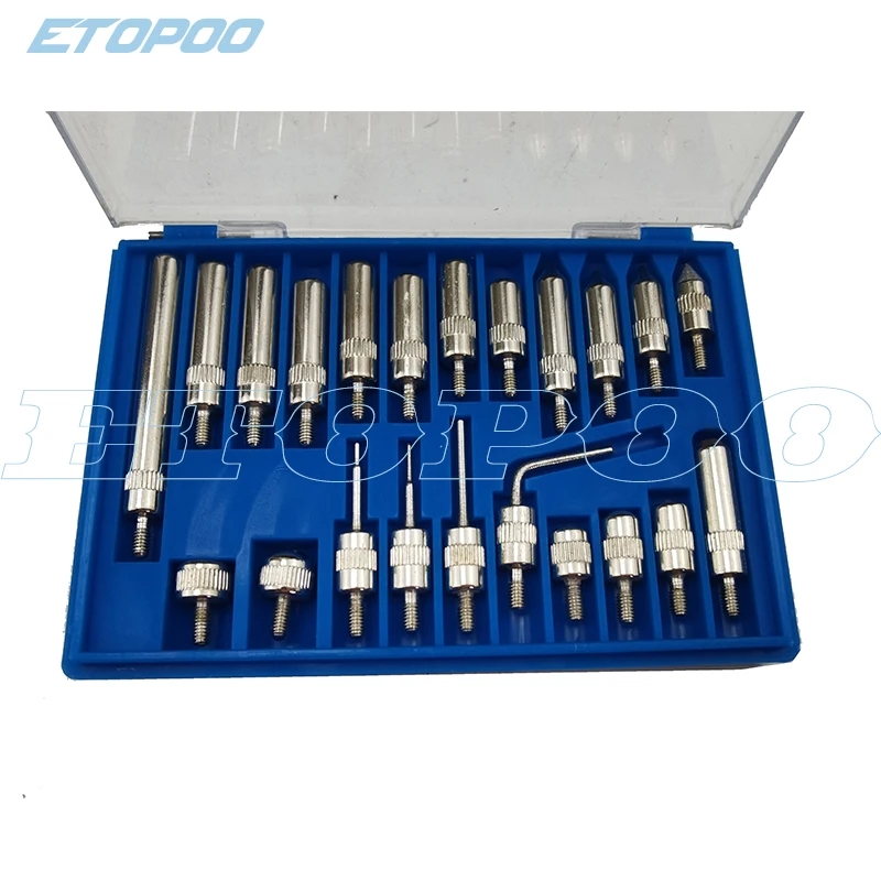 Индикатор циферблата 0 10 мм задний тестовый Калибр с наконечником 22 шт. набор