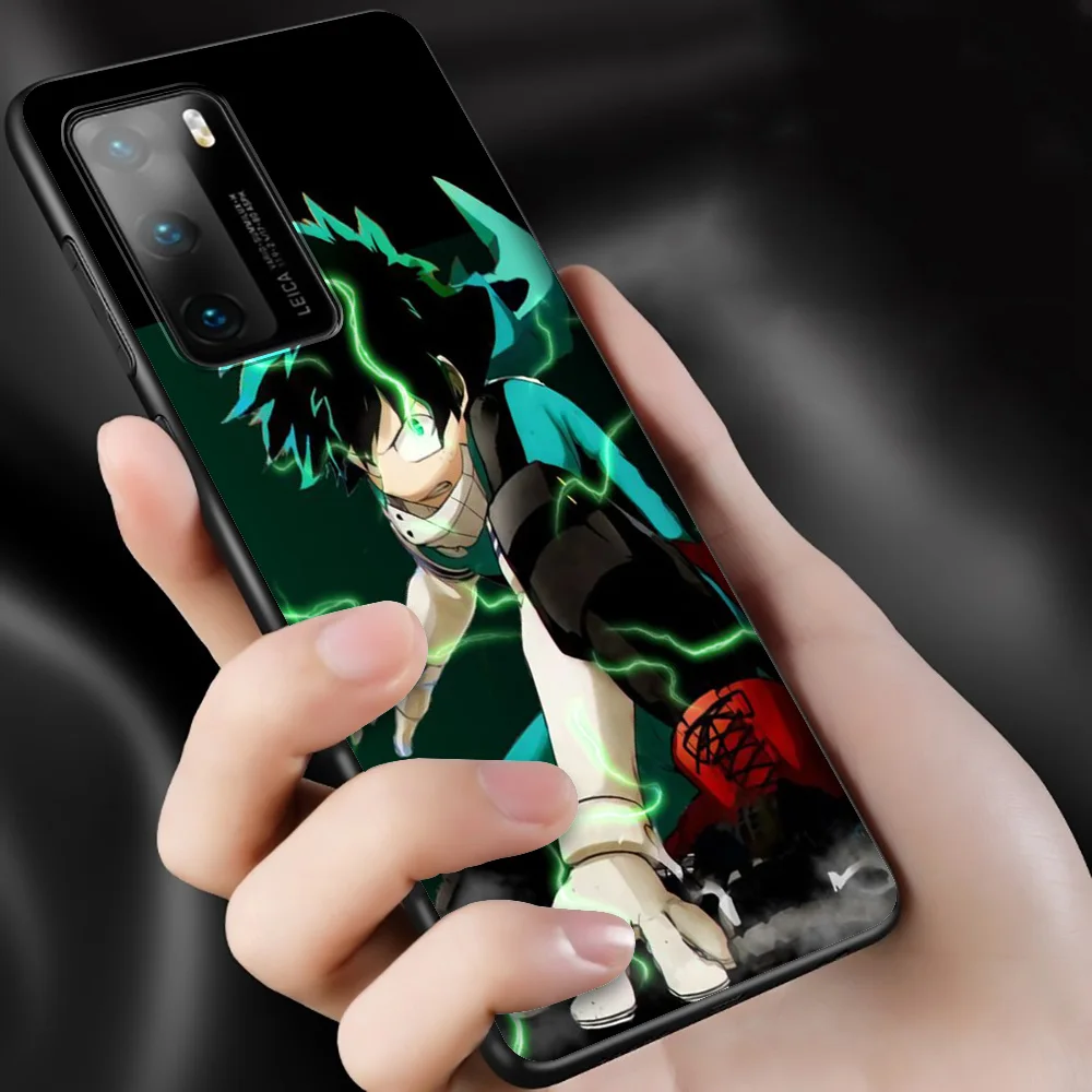 Чехол Lavaza с аниме My Boku No Hero для Huawei P8 P9 P10 P20 P30 Y6 Y7 Y9 Lite Pro P Smart Nova 2i 3i Mini 2017 2018|Бамперы| |