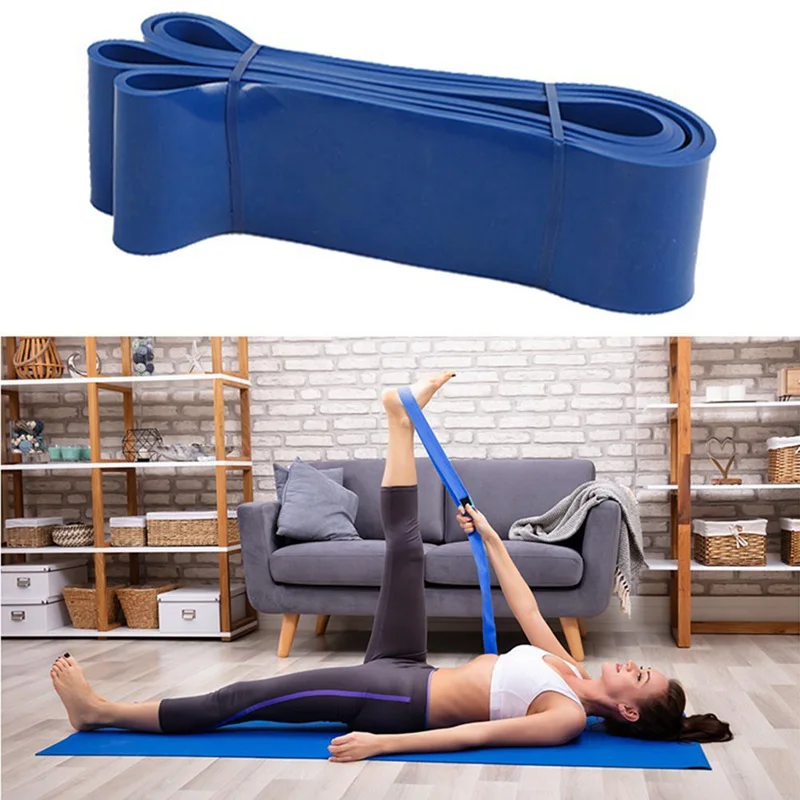 Эластичный спортивный ремень для йоги пилатеса тренировок фитнеса